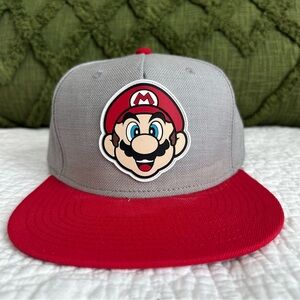 Super Mario Nintendo Snapback Hat